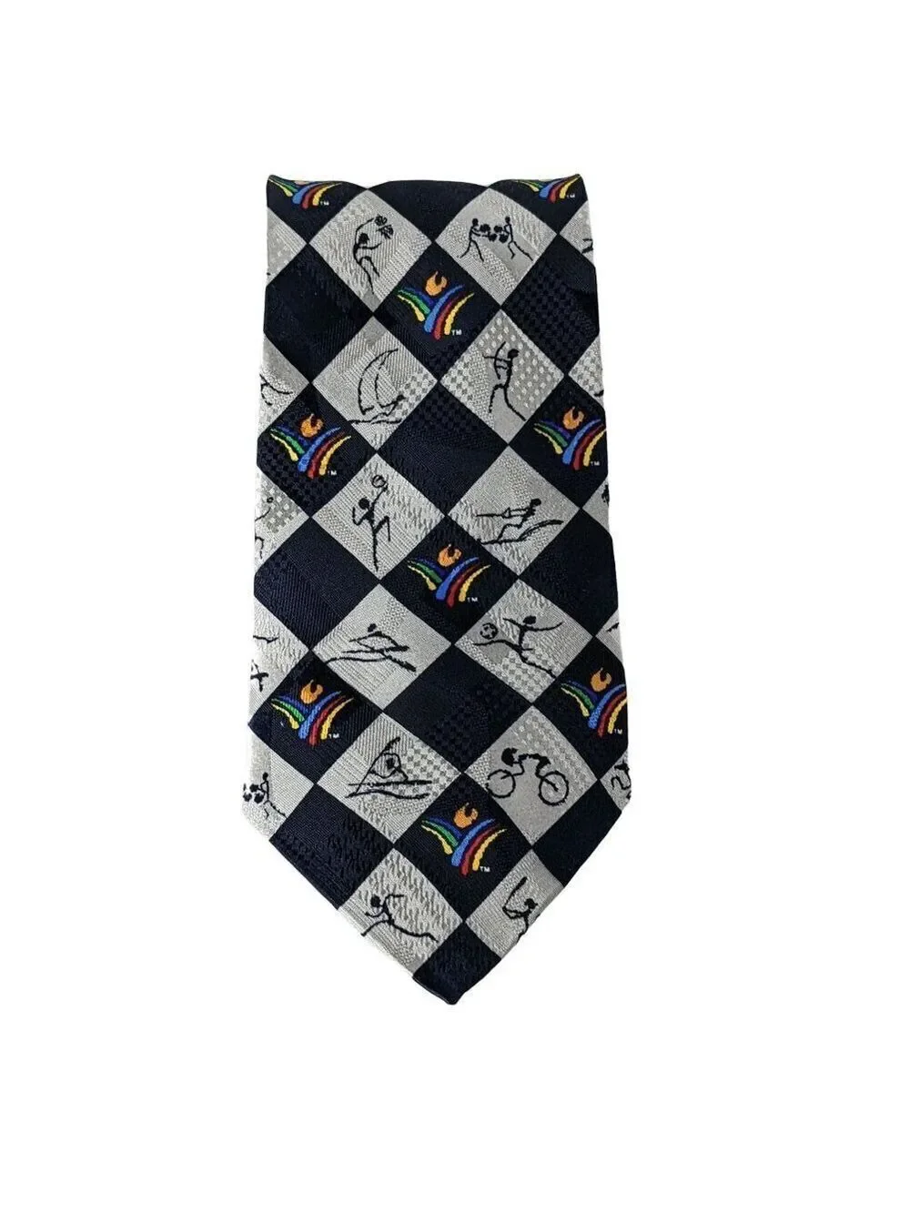 Pan Am Games Winnipeg 1999 Olympics Silk Necktie